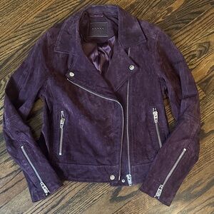 Blank NYC Suede Leather Jacket Small